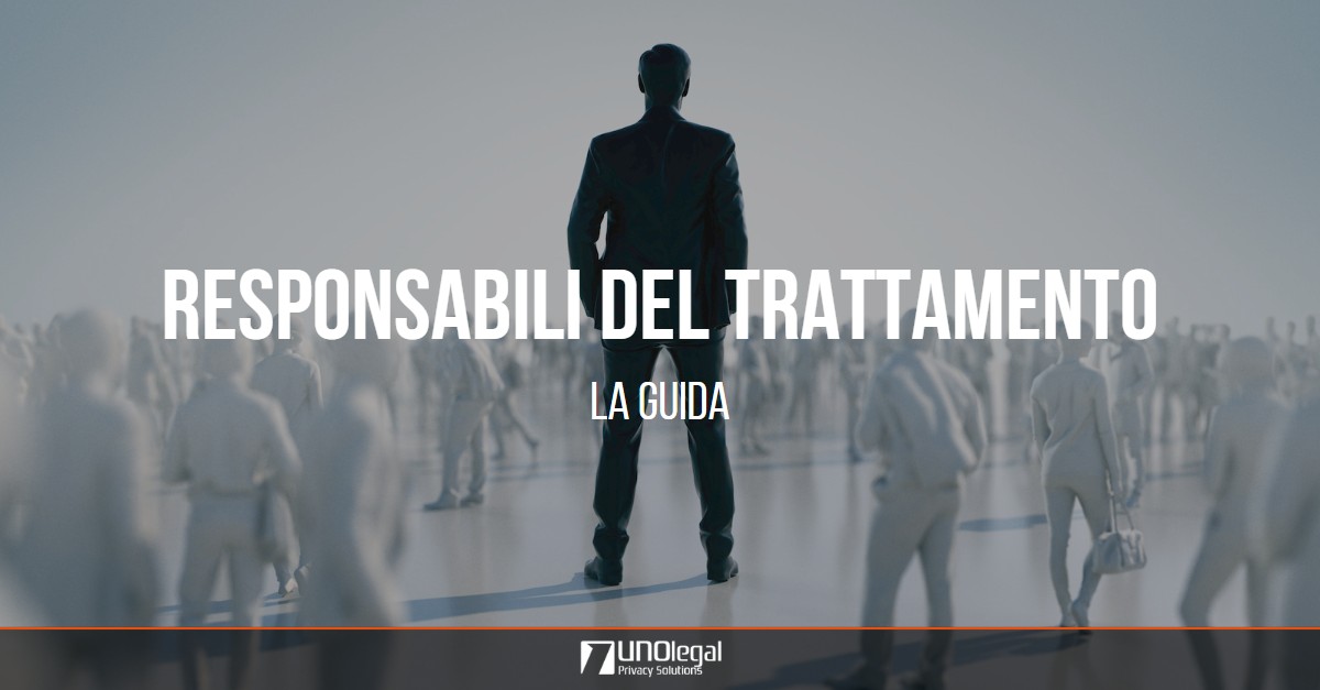 responsabili del trattamento gdpr